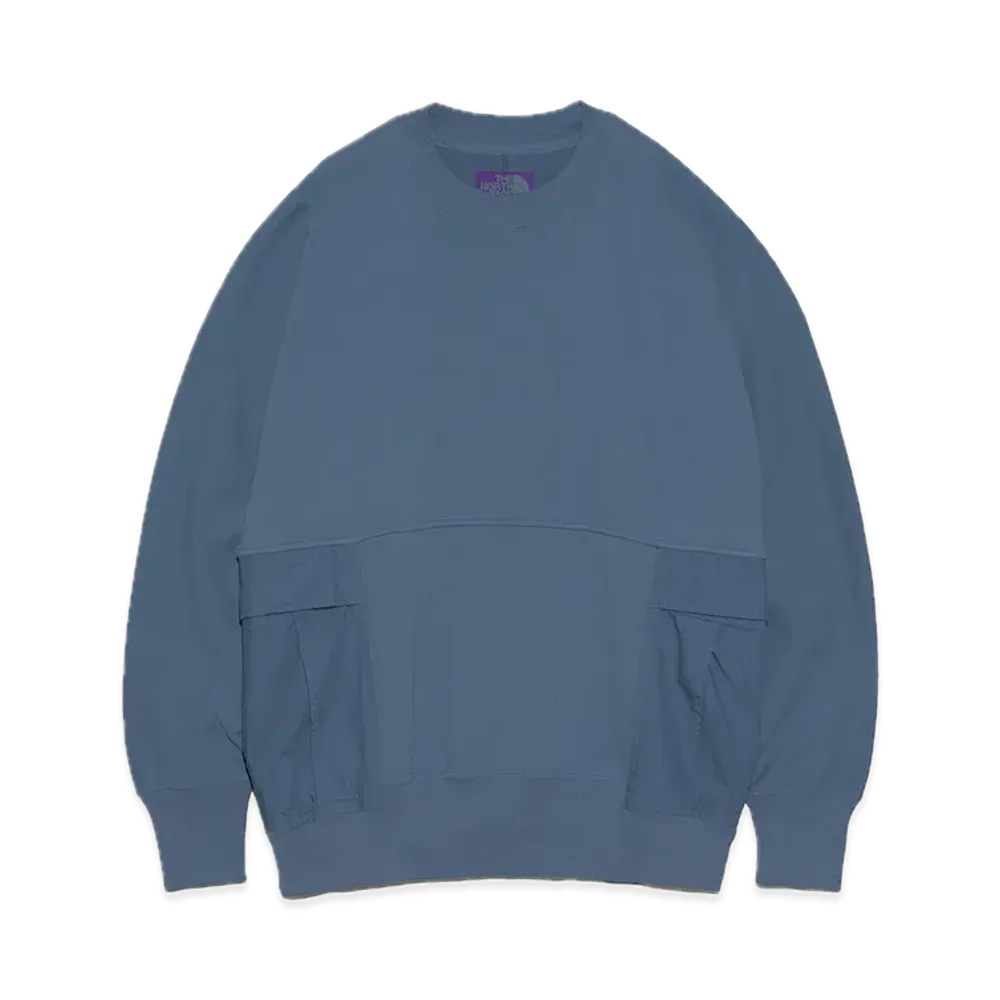 The North Face PURPLE LABEL 11oz Crewneck Sweatshirt "Sax"