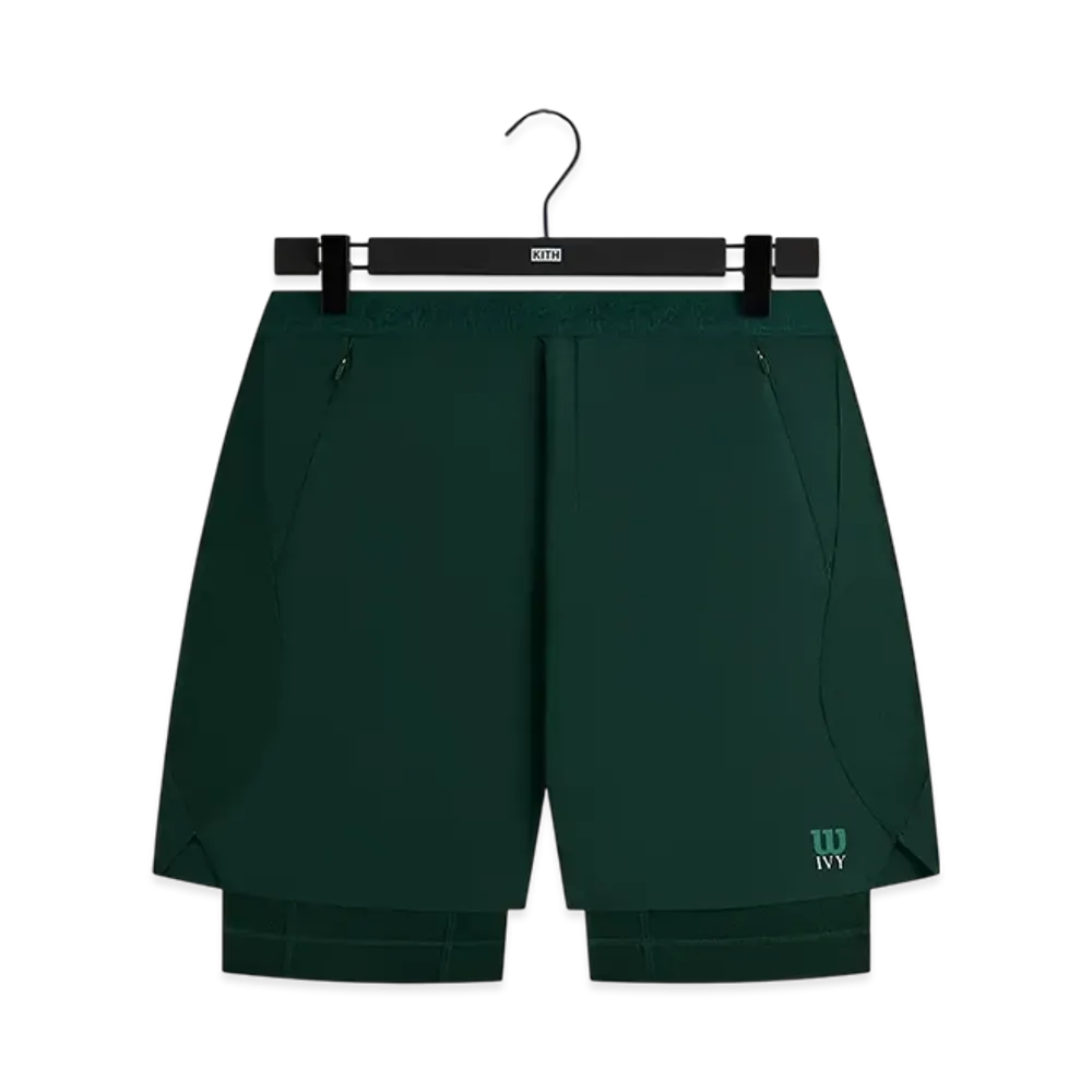 Kith Ivy For Wilson Topspin Short "Ivy Green"
