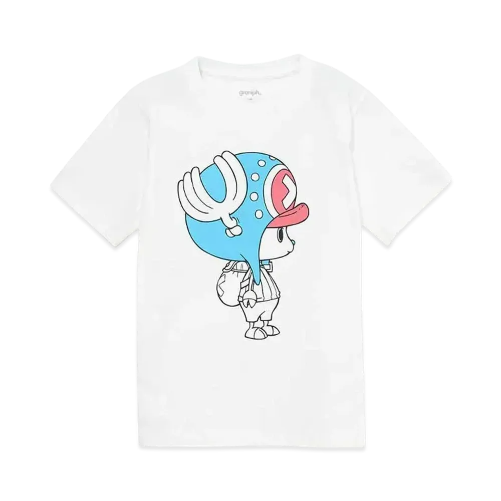 graniph x ONE PIECE Tony Tony Chopper Kids T-Shirt "White"