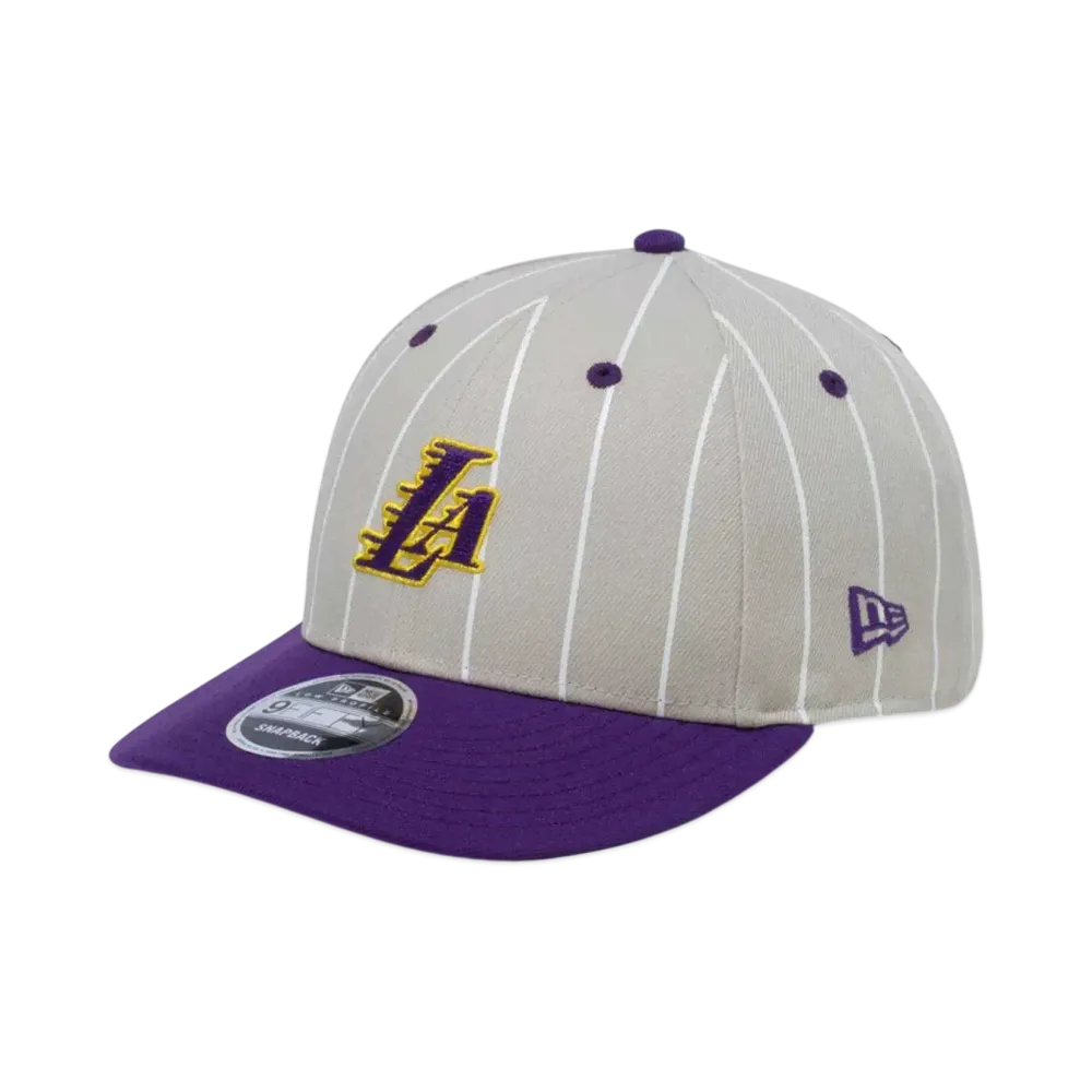 NEW ERA LP 9Fifty NBA 2-Tone Los Angeles Lakers "Stone/True Purple"