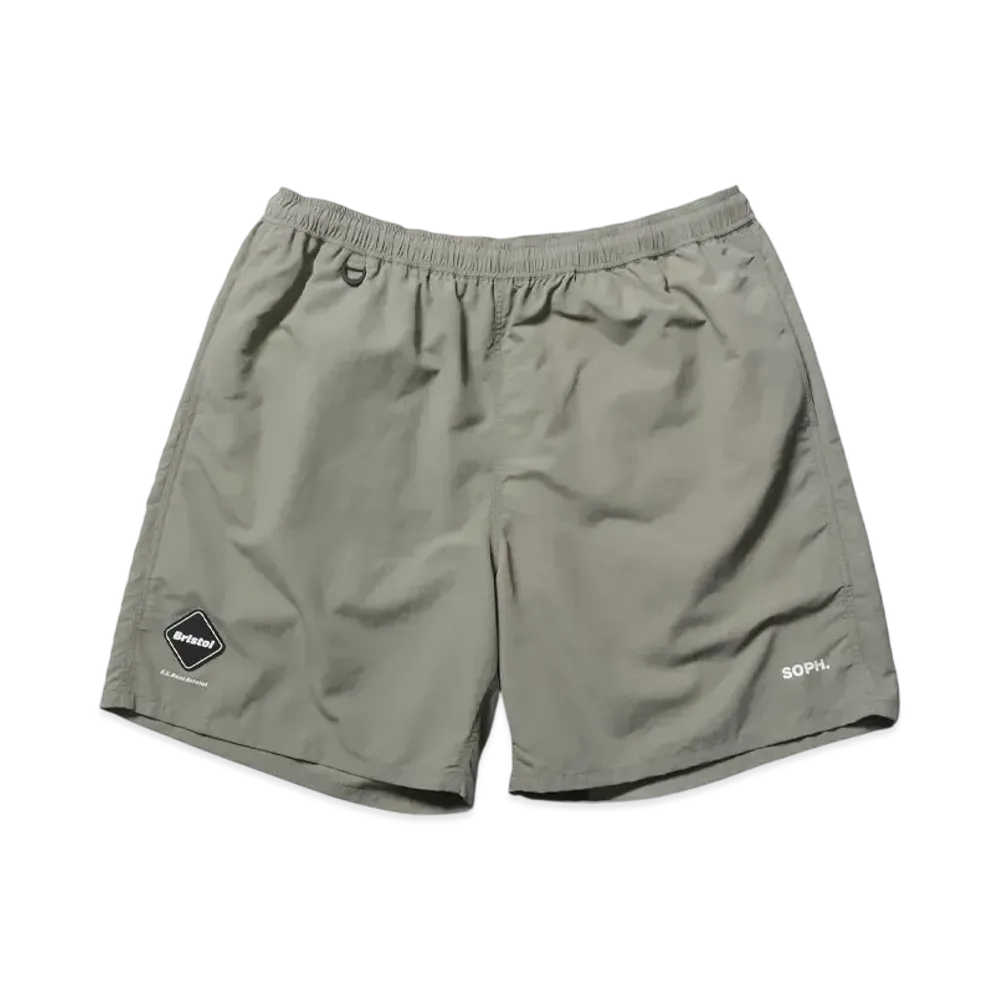 F.C.Real Bristol Supplex Nylon Easy Shorts "Khaki"