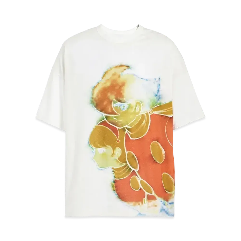 Ground Y x CYBORG009 60th Cyborg 009 & Cyborg 003 Watercolor Short Sleeve T-Shirt "White"