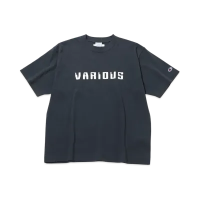 V.A. x Champion SS Tee #9 "Navy"