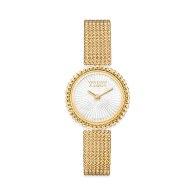 Van Cleef & Arpels Perlee watch 23mm "18K Yellow gold/Mother-of-pearl"