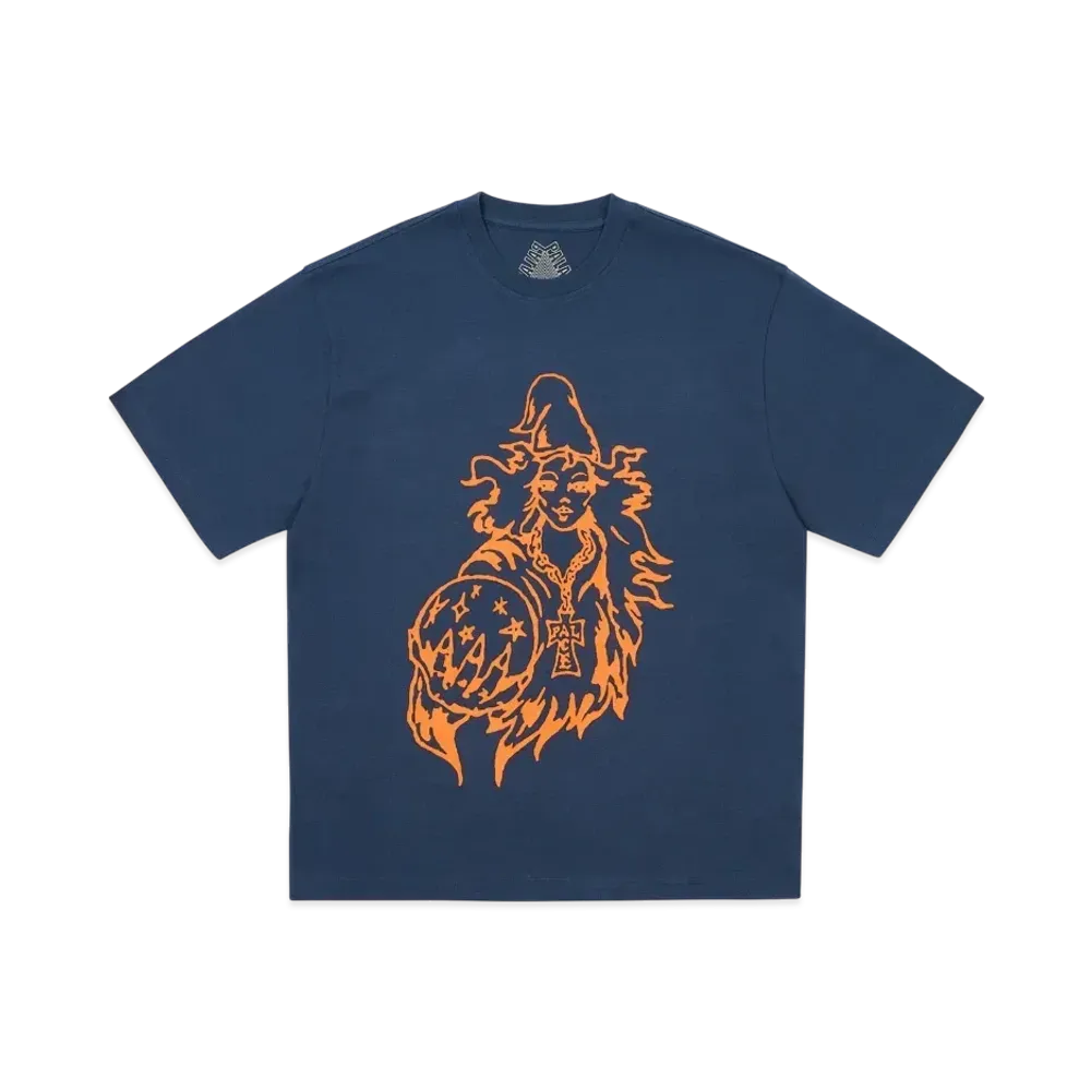 PALACE Wiz T-Shirt "Navy"
