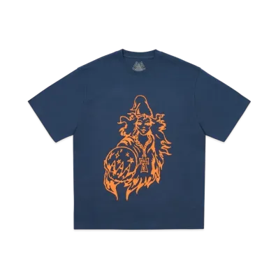 PALACE Wiz T-Shirt "Navy"