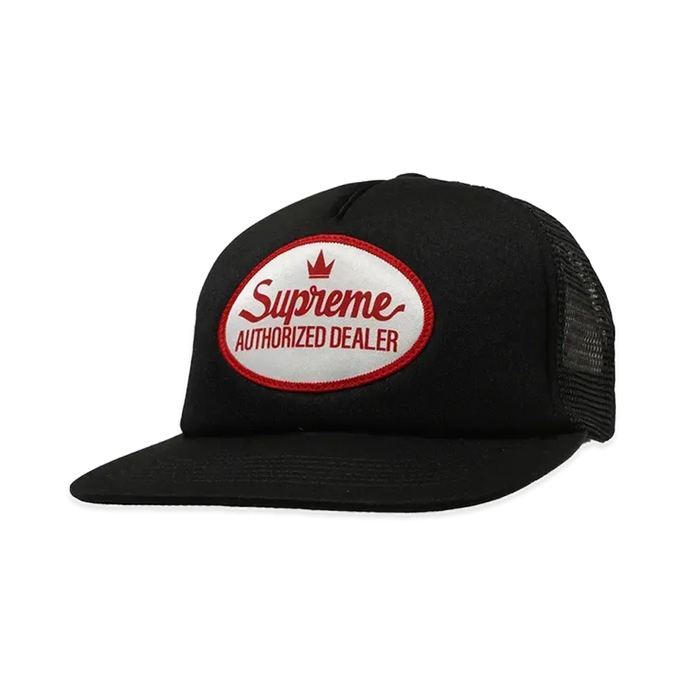 Supreme Authorized Mesh Back 5-Panel "Black" (25SS)