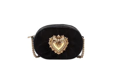 Dolce&Gabbana Devotion Camera Bag Matrasse Smooth Bet "Black"