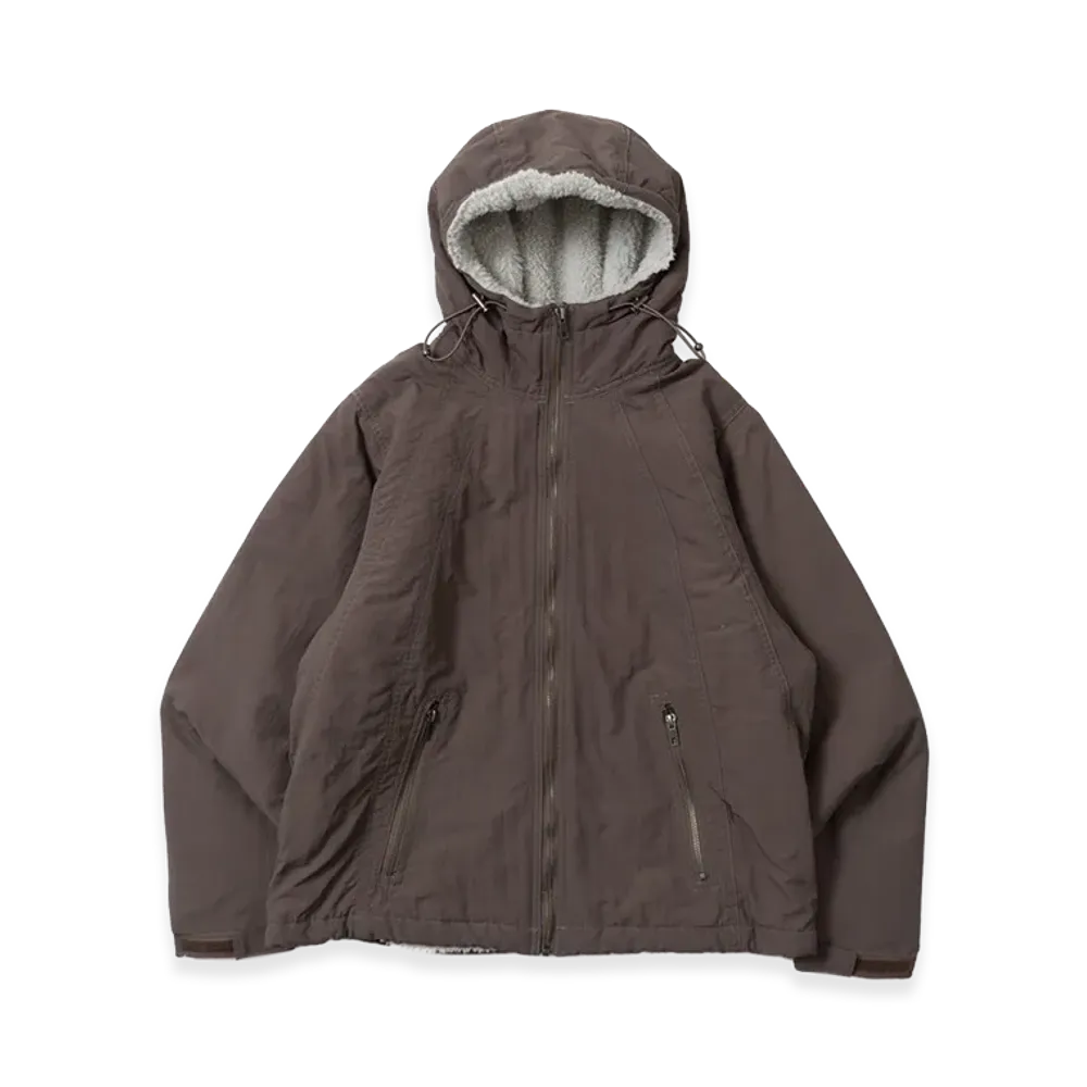 BLESS U Balaclava Fleece Jacket "Gray"