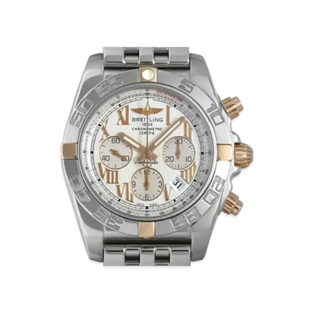 Breitling Chronomat 44 Vicolo "Silver/Yellow Gold/Stainless Steel"