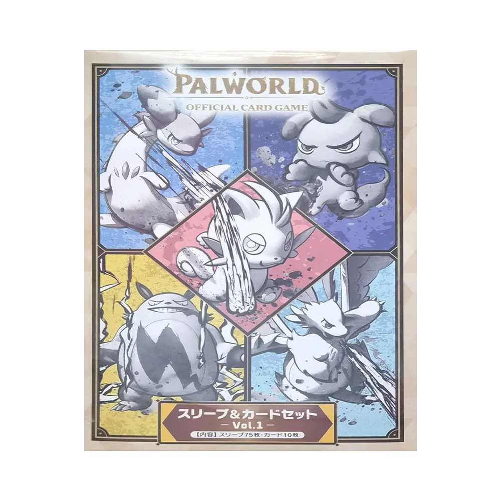 PALWORLD Sleeve & Card Set "Vol.1"