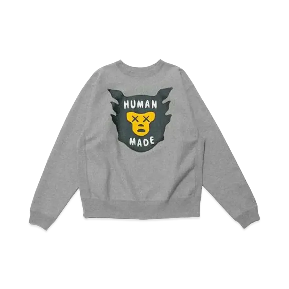 HUMAN MADE x KAWS SWEATSHIRT #1 "Grey"