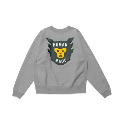 HUMAN MADE x KAWS SWEATSHIRT #1 "Grey"