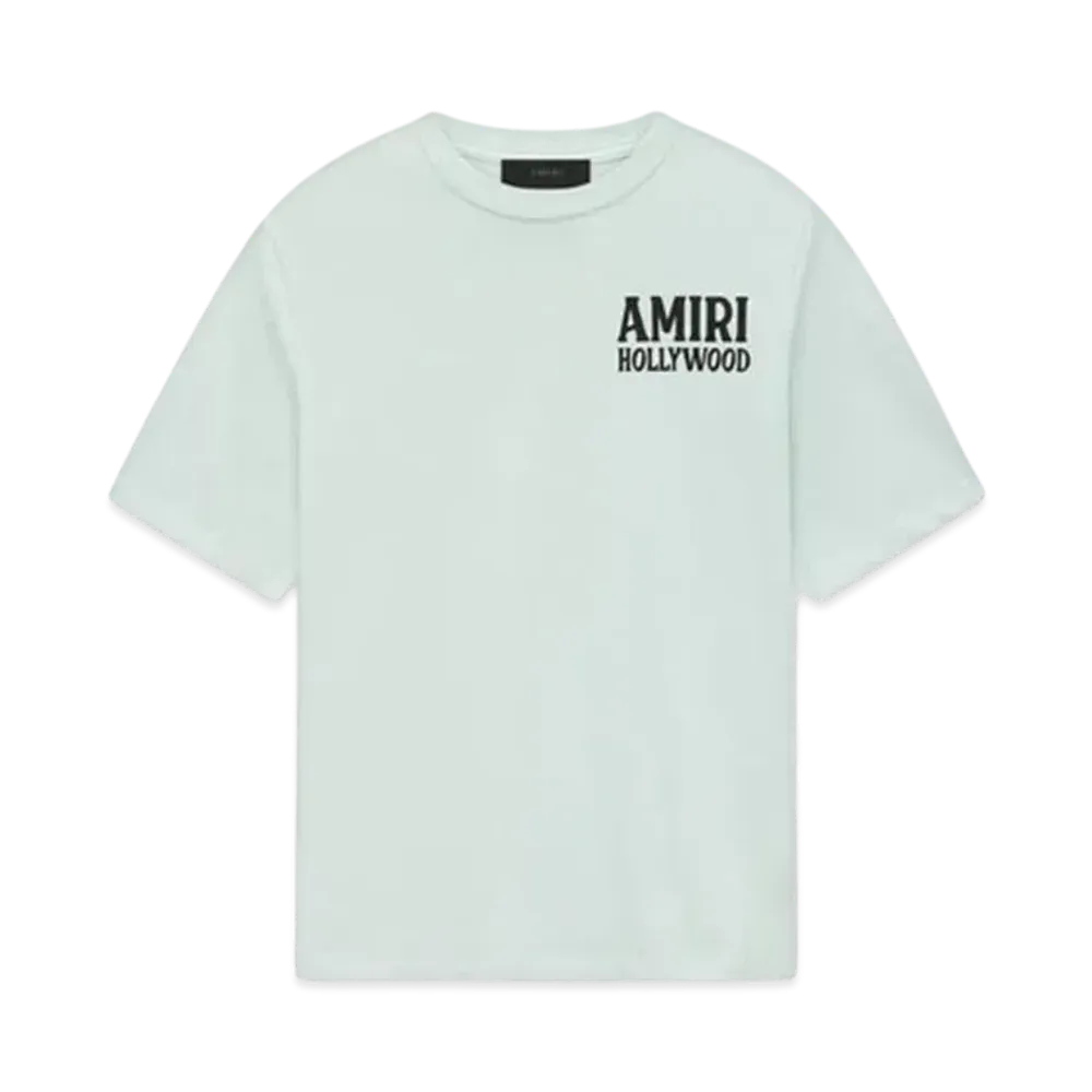 AMIRI Amiri Jazz Wolf Tee "Pale Mint"