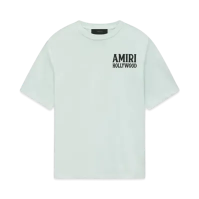 AMIRI Amiri Jazz Wolf Tee "Pale Mint"