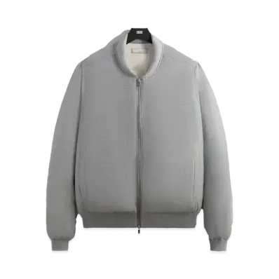Kith &Kin Liam Puffed Bomber Jacket "Light Heather Grey"