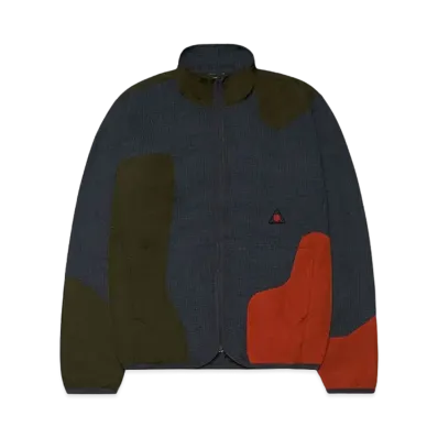 P.A.M. Leaf Litter Micro Grid Zip Through Jacket "FOREST FLOOR"