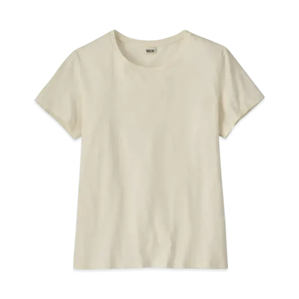 Patagonia Women's Regenerative Organic Certified Cotton Tee "Natural"