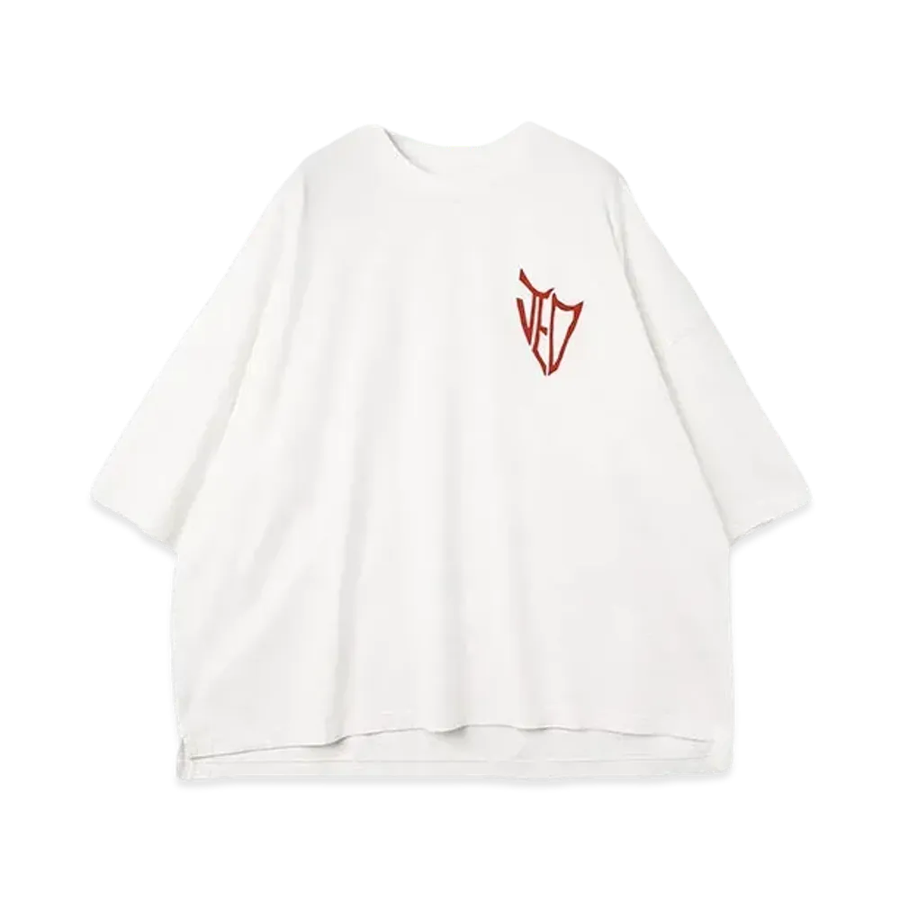 JieDa JEI PRINT TEE "WHITE"