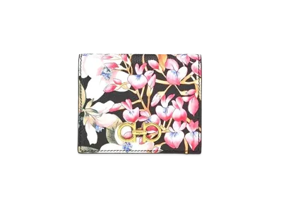 Salvatore Ferragamo Gancini Compact Wallet "Multicolor"