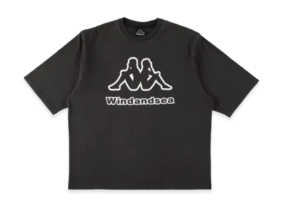 WIND AND SEA x KAPPA S/S Omini Tee "Black"