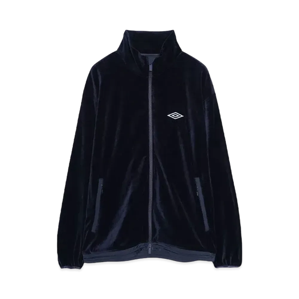 White Mountaineering WM X UMBRO VELOUR BLOUSON "NAVY"