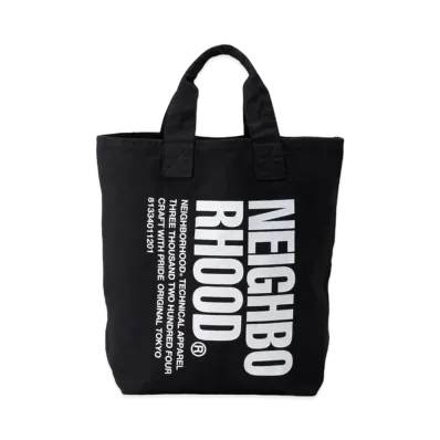 NEIGHBORHOOD Garment Dye Tote . CO "Black"