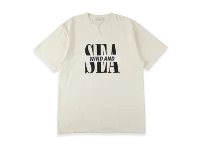 WIND AND SEA Line Logo S/S Tee "Off White"