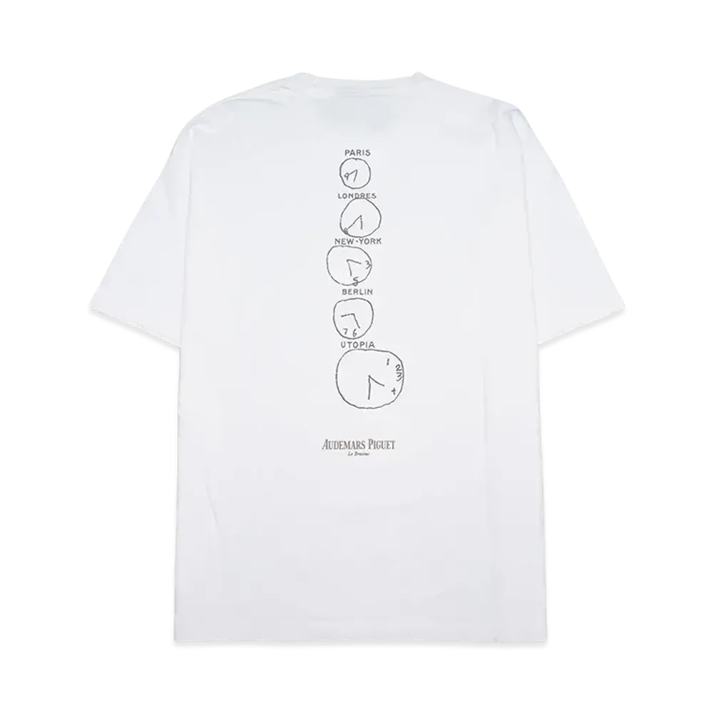 Travis Scott Cactus Jack x AP Time Zones Tee "White"