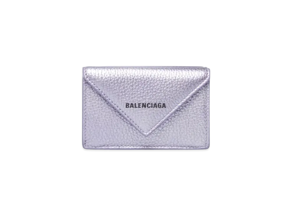 BALENCIAGA Papier Mini Wallet "Purple"