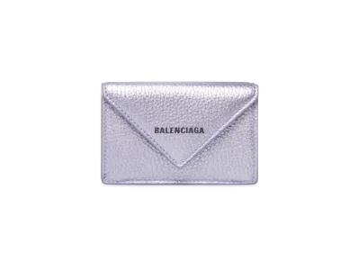 BALENCIAGA Papier Mini Wallet "Purple"