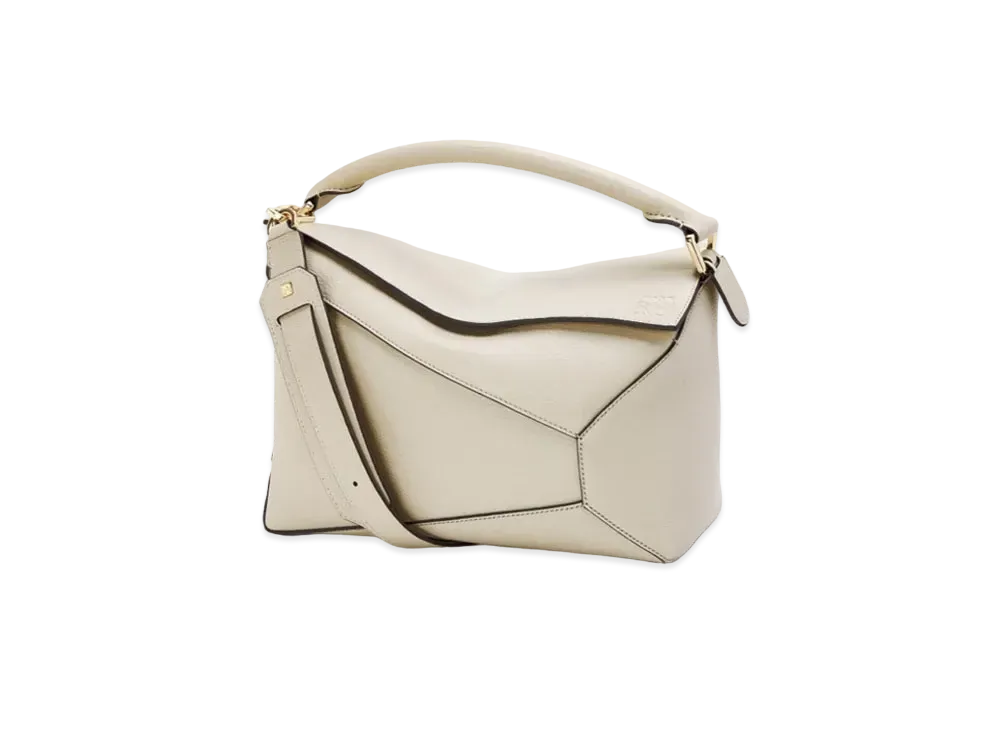LOEWE Puzzle Edge Bag In Goatskin "Angora"