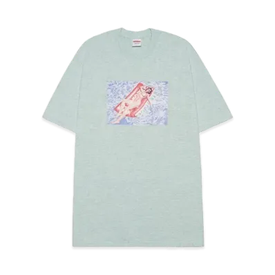 Supreme Float Tee "Heather Blue"