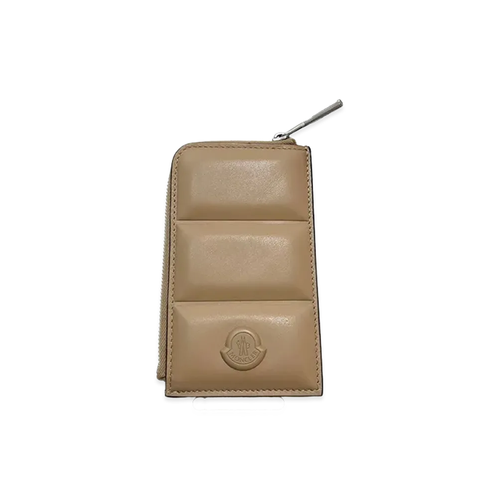 MONCLER Flat Card Holder "Beige"