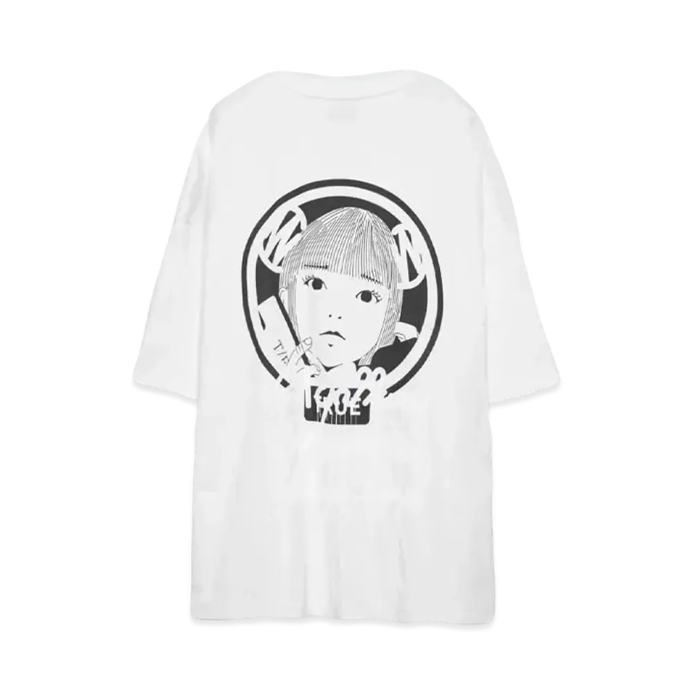 PRESTIGE APPAREL FUZZY&NEW S/S Tee "WHITE"
