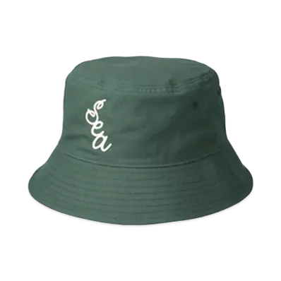 WIND AND SEA x Malbon Golf Bucket Hat "Green"