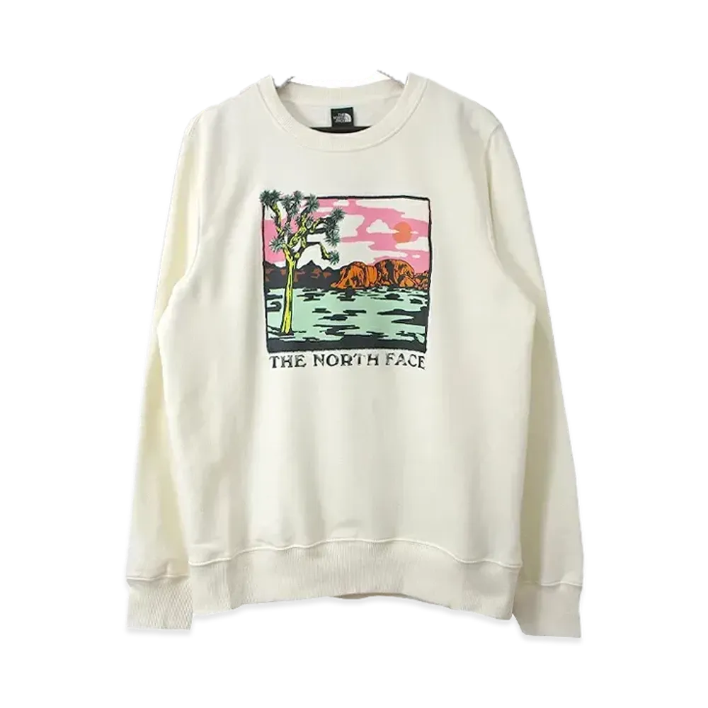 The North Face M Graphic Injection Crew "Gardnwht/Wasabi"