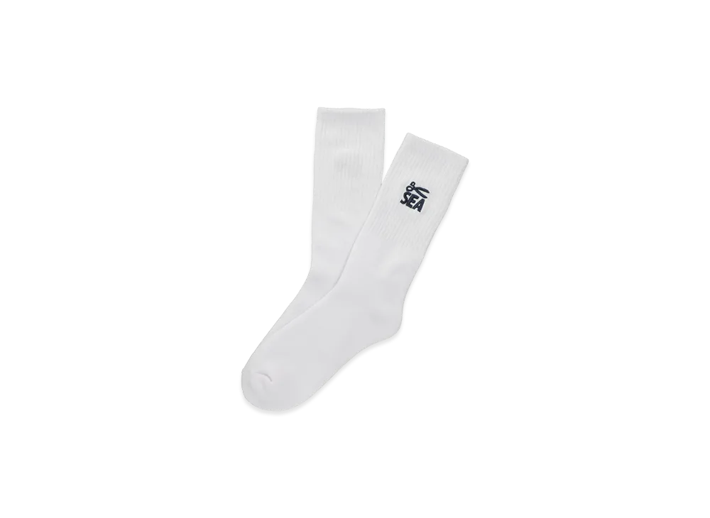WIND AND SEA x DENHAM Sox "White"