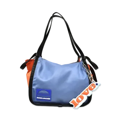Marc Jacobs Color Block Sports Tote Bag "Blue/Orange"