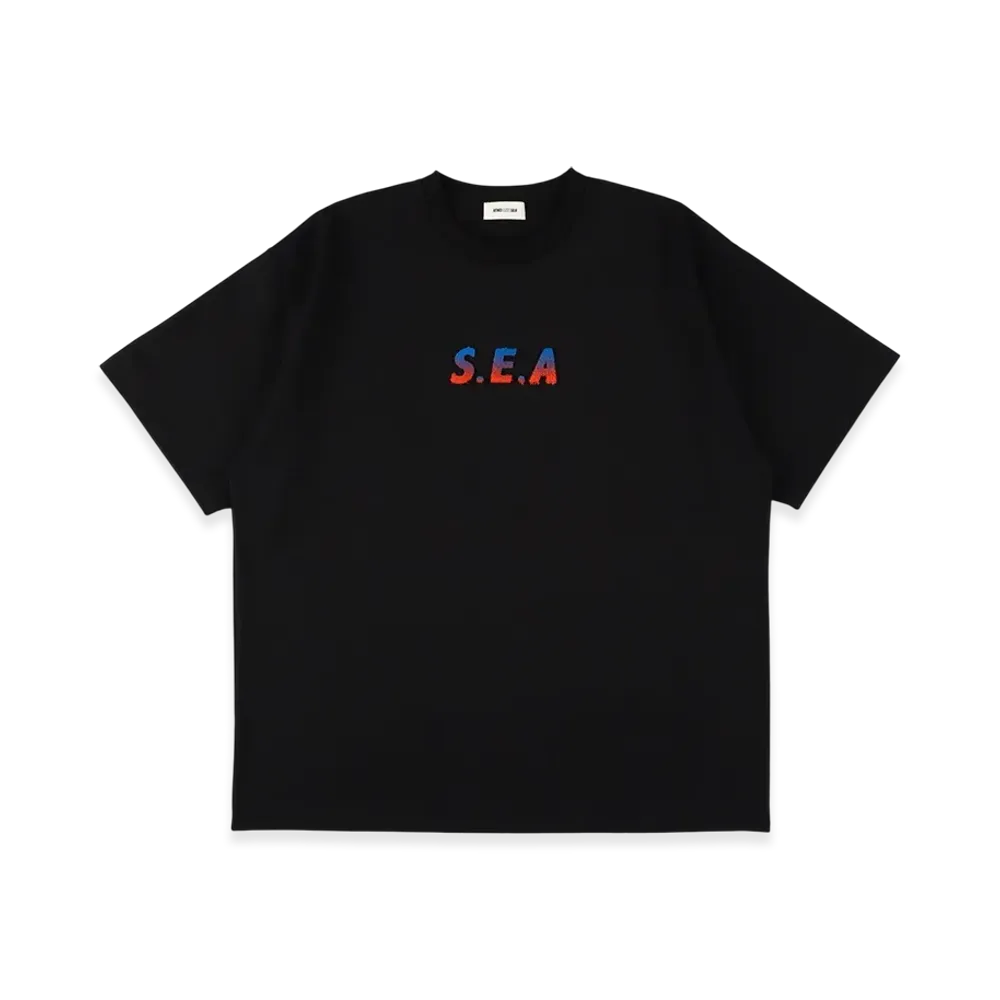 WIND AND SEA Brushed S.E.A Tee "Black"