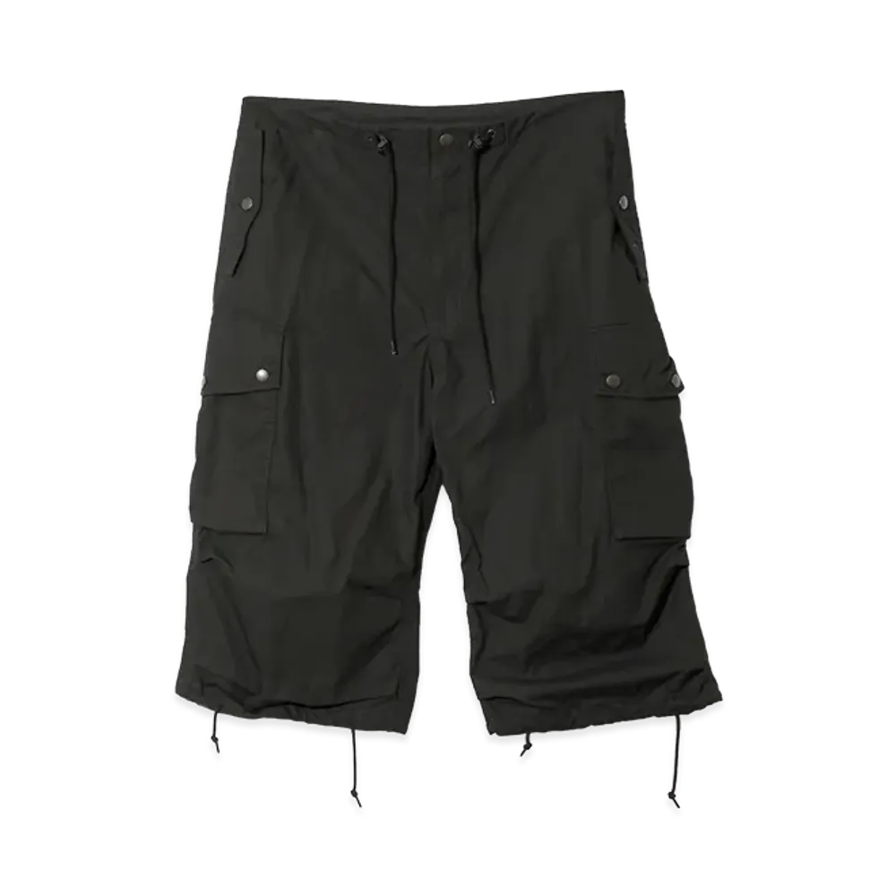 NEEDLES Field Short - Cotton Ripstop "Black"