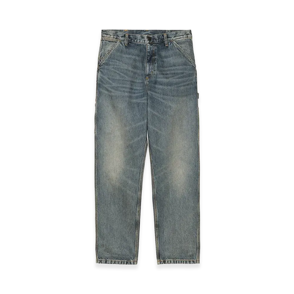Carhartt WIP Single Knee Pant "Blue(Worn Used Wash)"