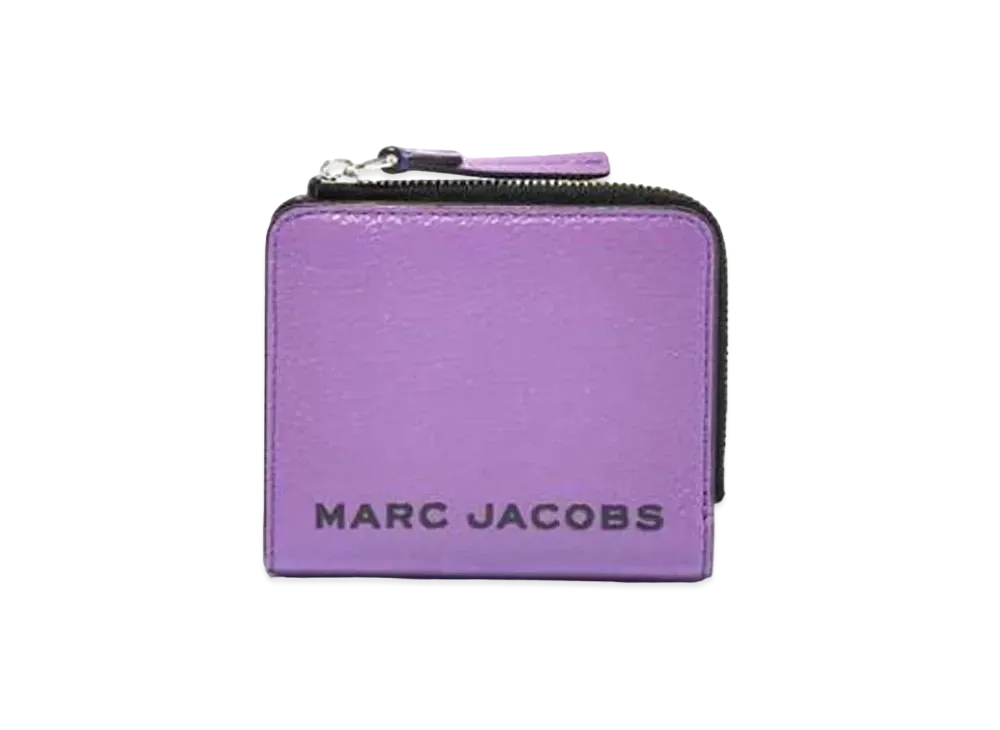 Marc Jacobs The Bold Mini Compact Zip Wallet "Purple Sapphire"