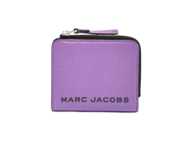 Marc Jacobs The Bold Mini Compact Zip Wallet "Purple Sapphire"
