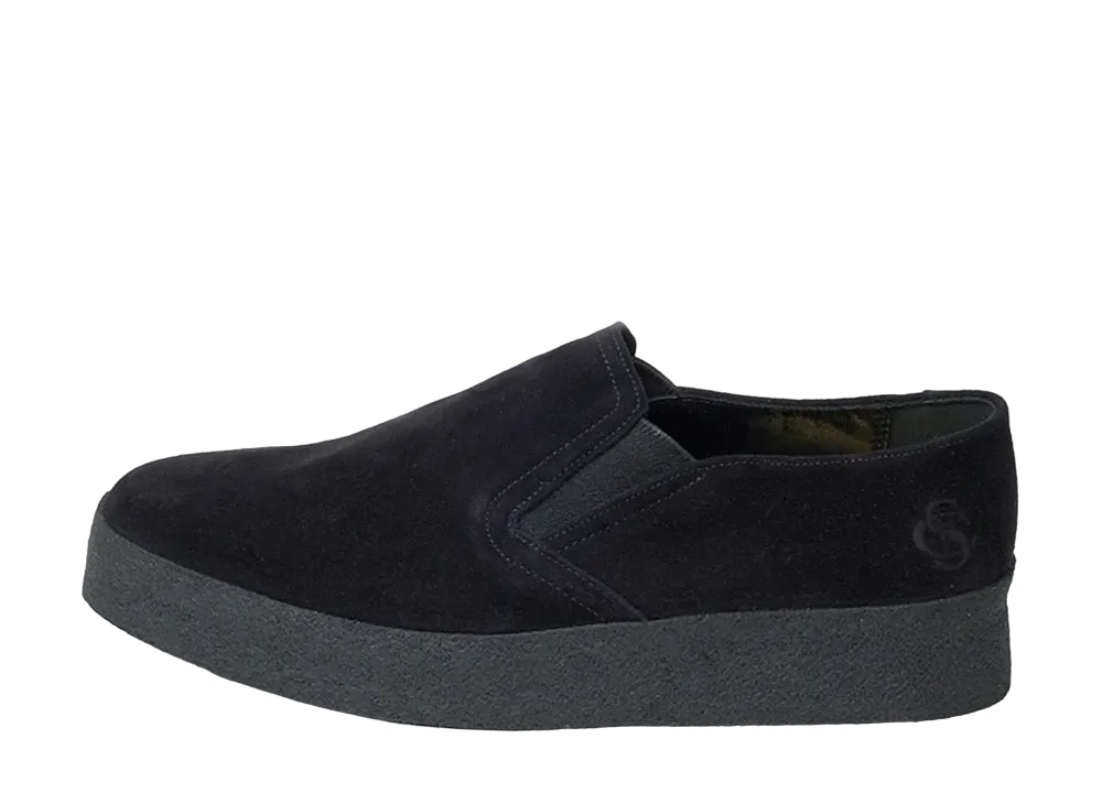 SANDERS SB Mudguard Slip On SNO Suede "Black" 2552BS