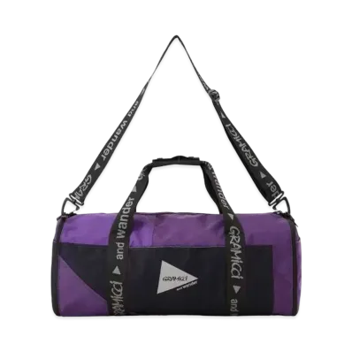 GRAMICCI x and wander Multi Patchwork Boston Bag "Multi Purple"