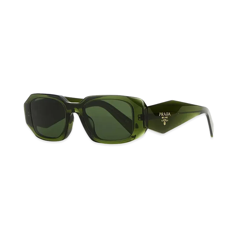 PRADA Women's Acetate Sunglasses "Green"