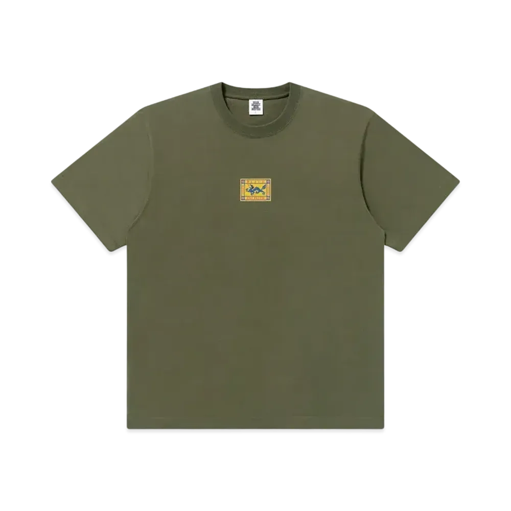 BlackEyePatch Dragon Stamp Tee "Olive"