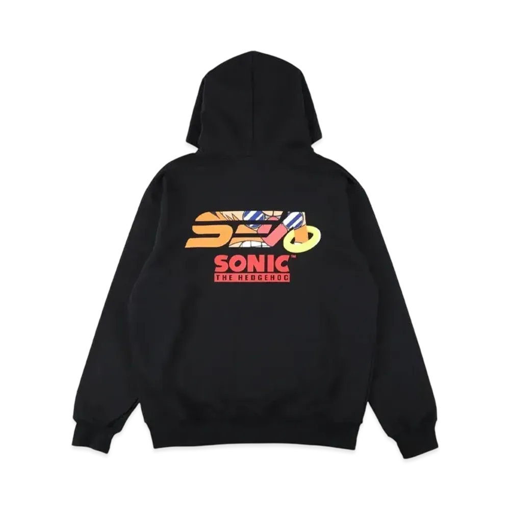 WIND AND SEA x Sonic The Hedgehog Hooded Sweatshirt "Black"