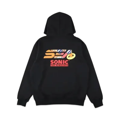 WIND AND SEA x Sonic The Hedgehog Hooded Sweatshirt "Black"